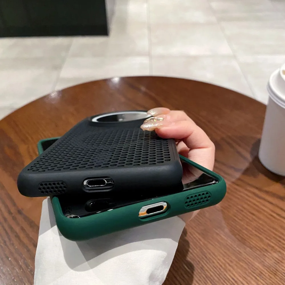 For VIVO X200 Pro Case Hard PC Heat dissipation Protective Back