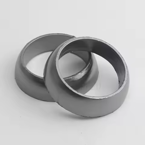 Automotive exhaust flange graphite joint pad exhaust flange seal cone pad muffler steel wire reinforced gasket pad ring