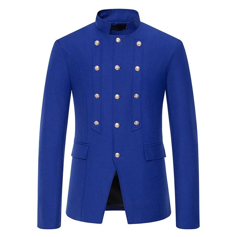 2024 Mens Victorian Jacket Steampunk Jacket Slim Coat Causal Suit Coat for Men Costume