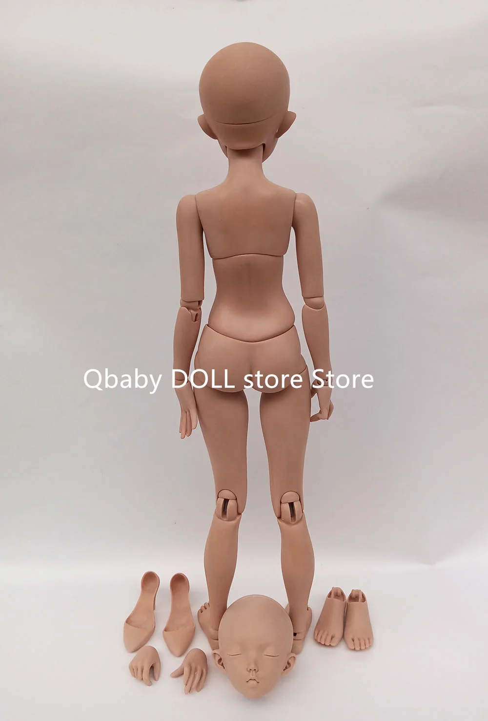 Qbaby doll store 1/4 mio model humanoid doll birthday gift diy put on makeup