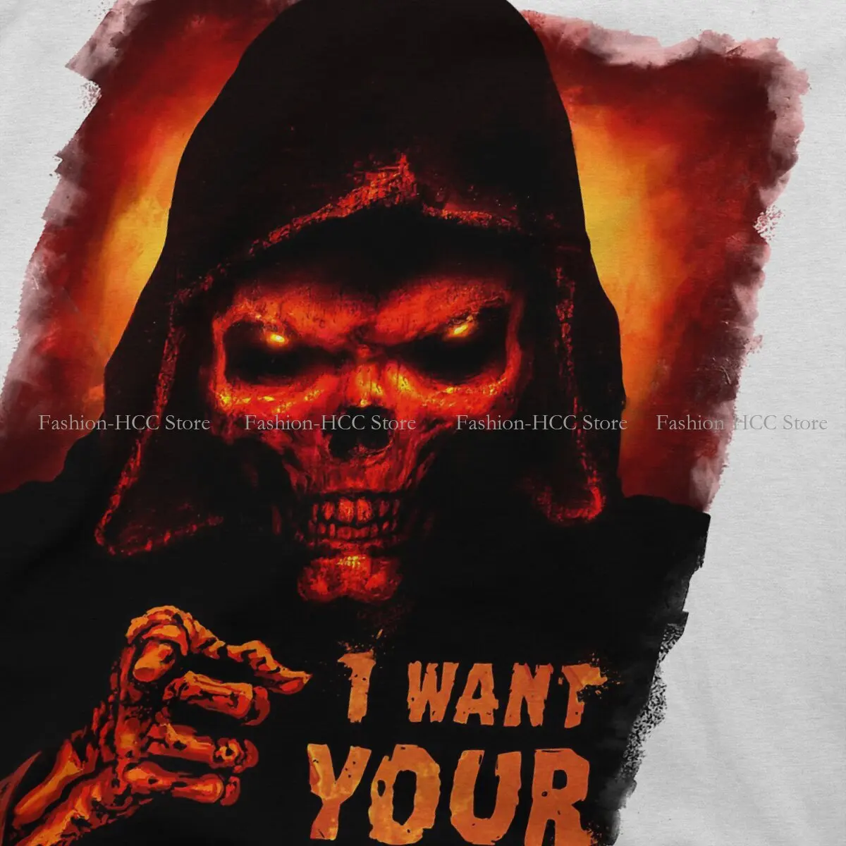 D2 Wanderer Essential Fashion Polyester TShirts Diablo 2 Roleplaying Game Men Harajuku Tops T Shirt O Neck