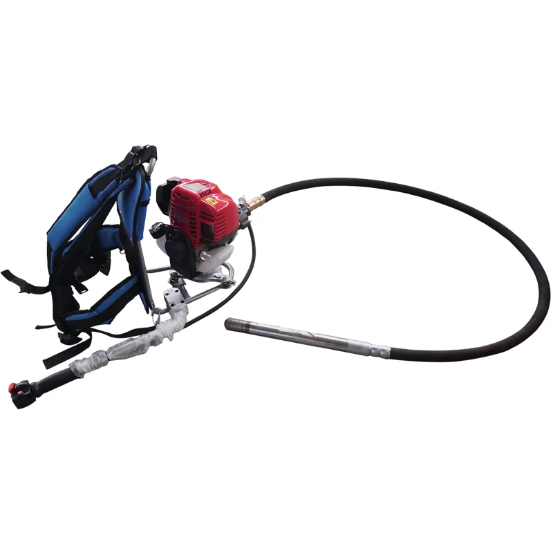 petrol type backpack shoulder concrete vibrating machine