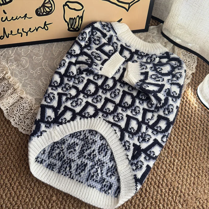 Luxury Knit Dog Sweater 6