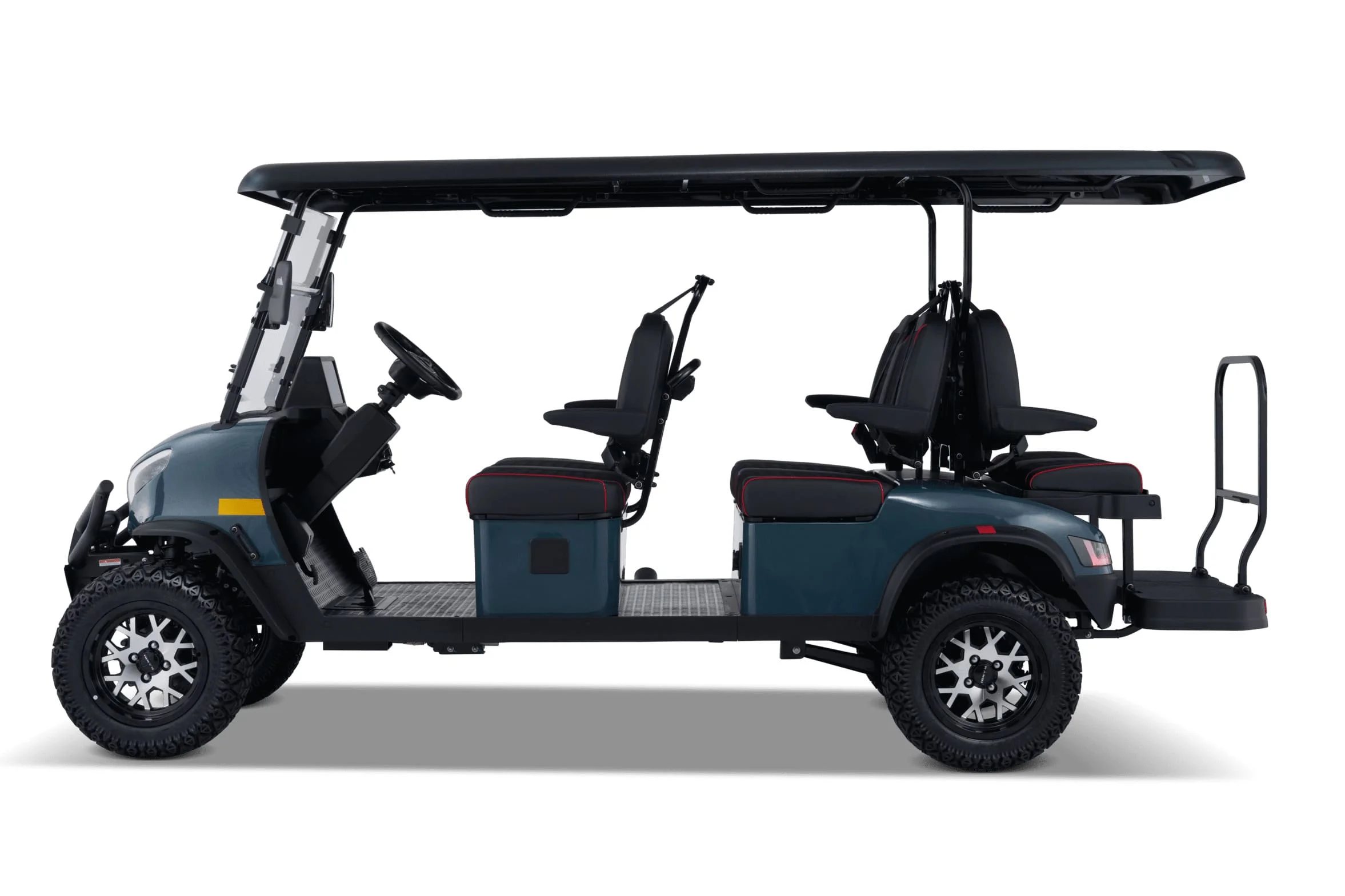 Kandi New Design 6500W Electric Golf Cart Convertible Sightseeing Car Feature 6-Seater Buggy 48v Lithium Battery 6.5kw Motor