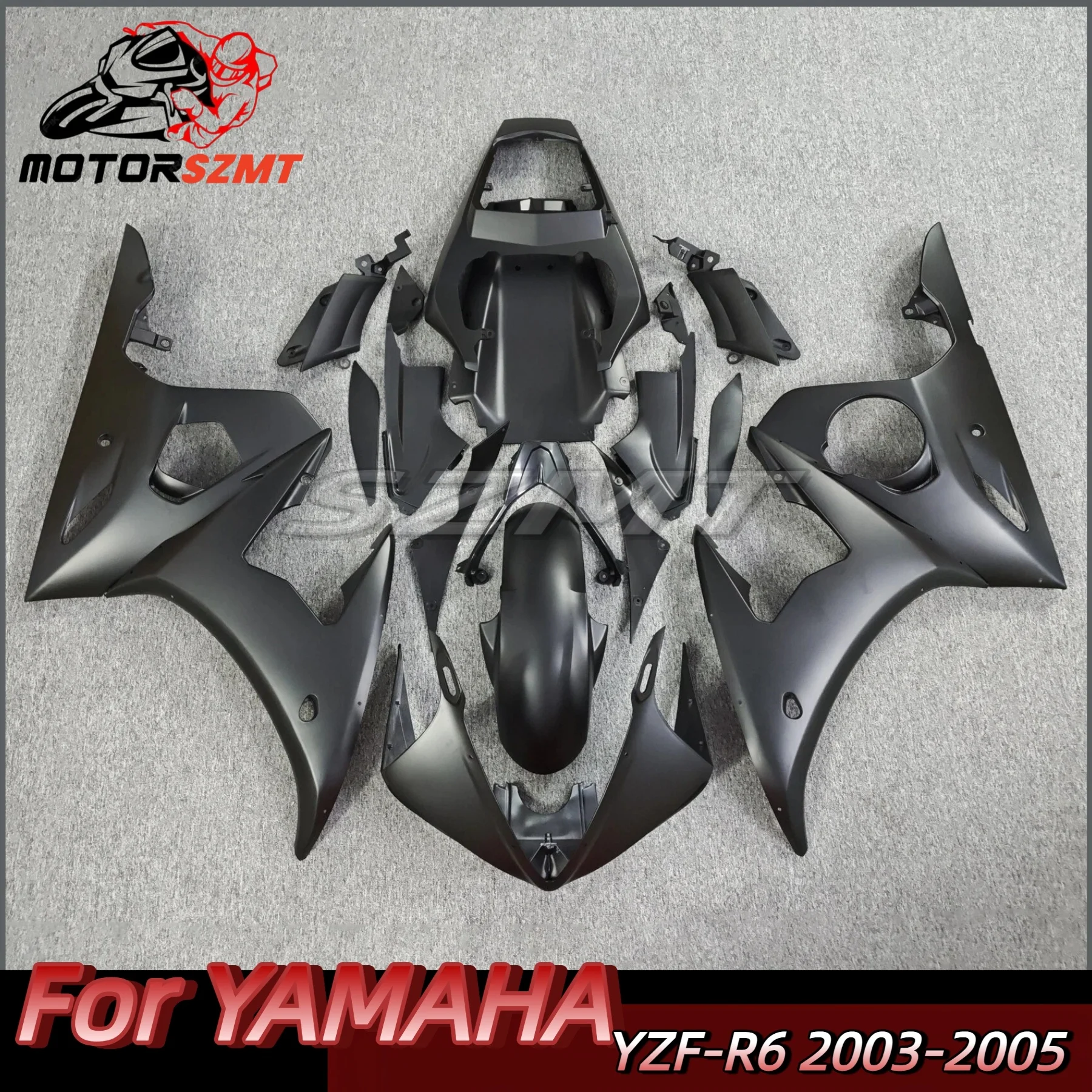 

ZXMT Panel ABS Plastic Cowling Bodywork Shell Body Frame Full Fairing Kit For Yamaha YZF-R6 03-05 Burnt Orange