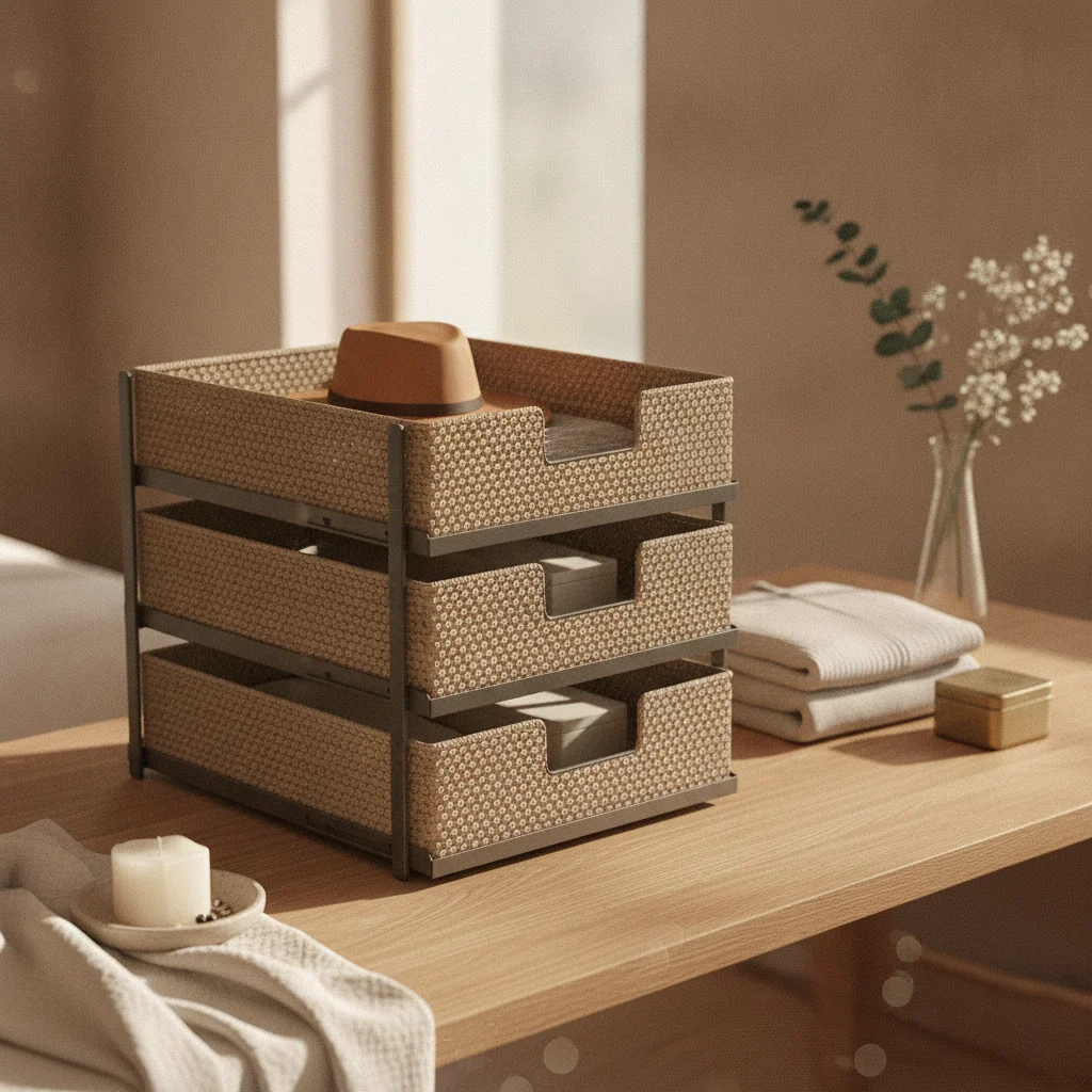 

Pull out Pants Rack Soft Close Slide out Woven Basket Pull out Storage Basket Extendable Closet Storage Tray Sturdy Metal Frame