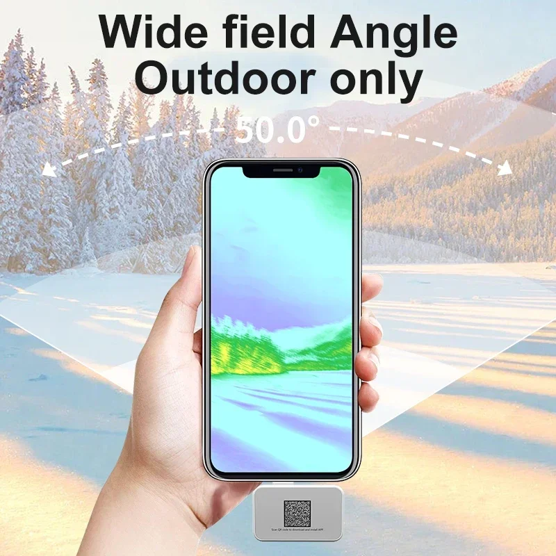 HT-203H 256*192 Termocamera Android Type-C Termocamera 25Hz Mobile