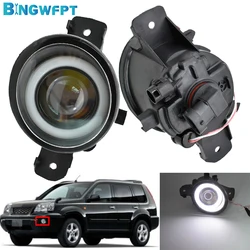 BINGWFPT Fog Lamp DRL Car H11 12V LED Bulb For Nissan X-Trail T30 2004 2005 2006 2007 Daytime Running Light Fog Light