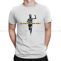 Banksy Graffiti Street Artist TShirt for Men Marathon Runner Police Line  Soft Summer Tee T Shirt Novelty New Design Loose