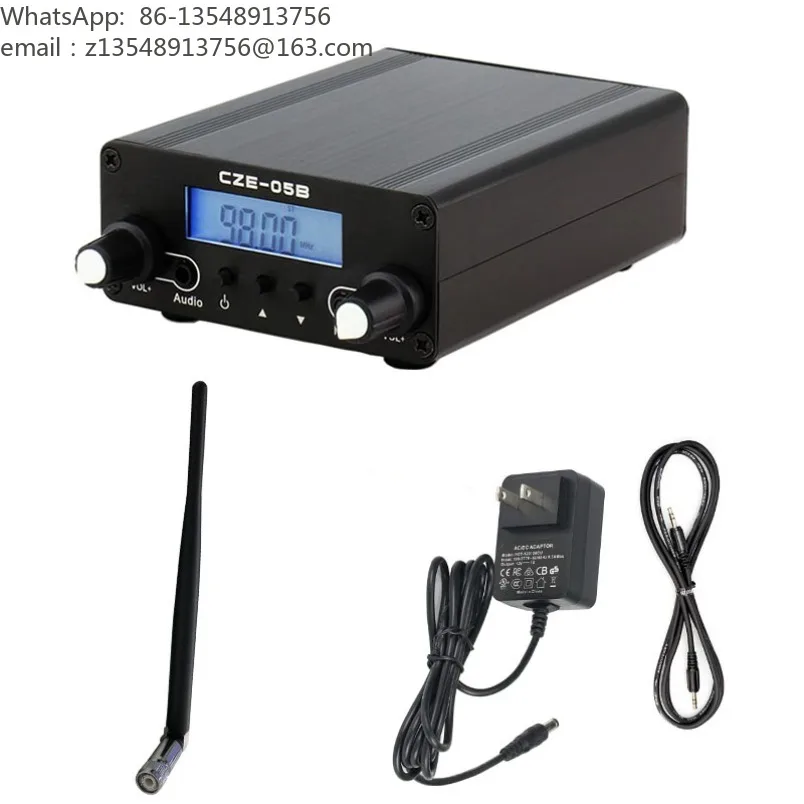 0.5W wireless stereo FM transmitter, FM audio signal transmitter, high-fidelity signal modulation module