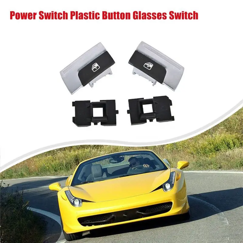M45K-Car Power Window Switch Button For Ferrari 458 488 FF