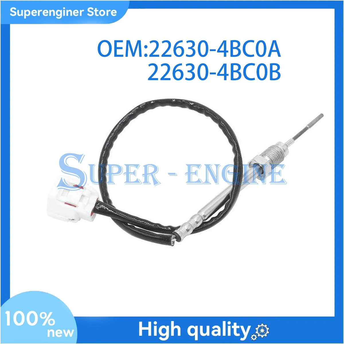 

1PCS Exhaust Gas Temperature Sensor 22630-4BC0A 22630-4BC0B for Nissan Rogue Sport 2020-2022 Car Auto Part