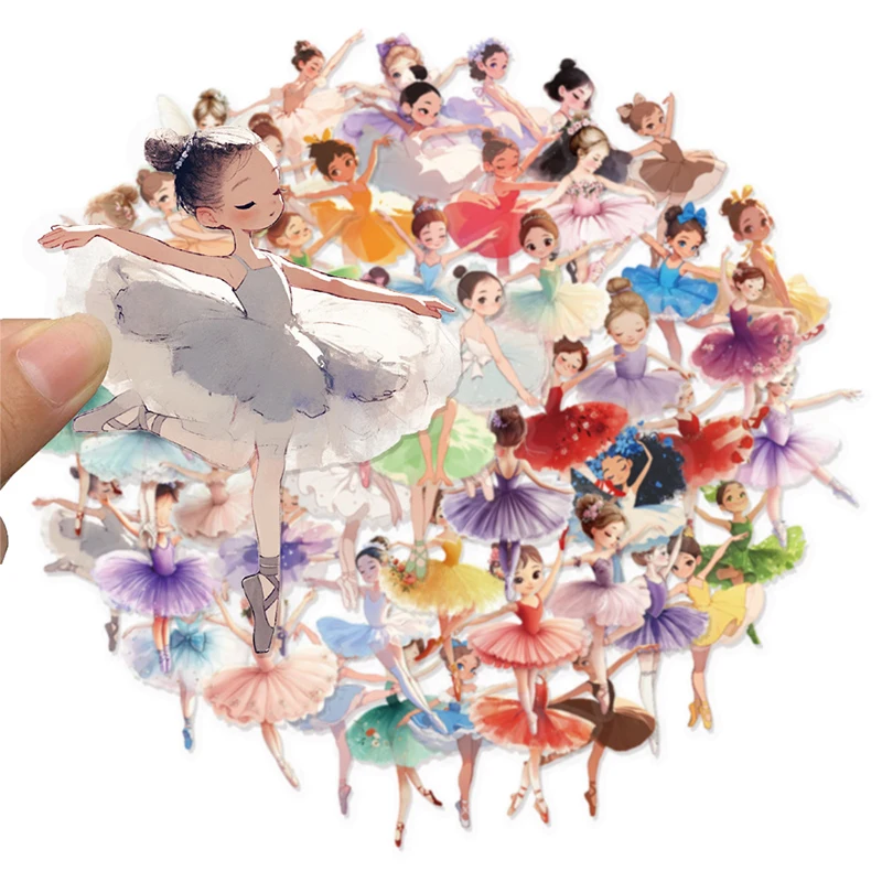 50PCS Cute Ballet S…