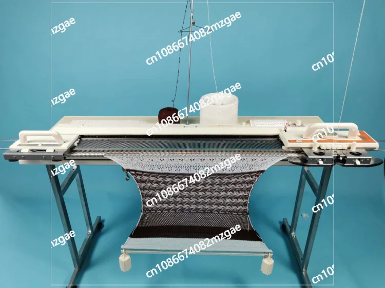 

Удобное домашнее использование, быстрый ручной работы свитер, шарф, шаль KH860, двойная игольная вязальная машина для кровати