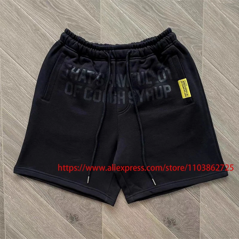 

Универсальные комфортные повседневные спортивные штаны High Street с кашельным сиропом и эластичной резинкой на талии с буквенным принтом, брюки THAT'S AWFUL LOT OF COUGH SYRUP