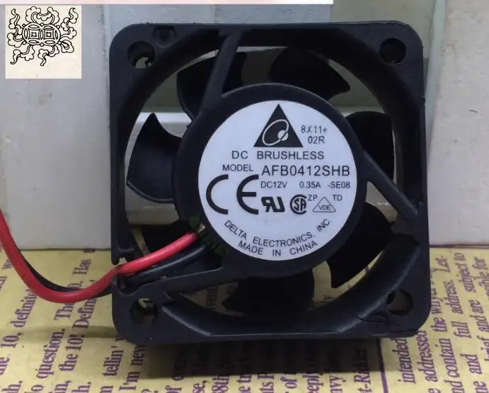 

Ltsf For Delta Electronics AFB0412SHB DC 12V 0.35A 40x40x15mm 2-Wire Server Cooling Fan
