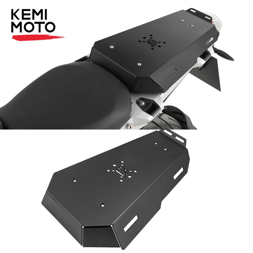 

KEMIMOTO For BMW R1200GS R1250GS Adventure R 1250 1200 GS/ADV LC Rear Passenger Seat Luggage Tail Rack Plate Luggage Rails