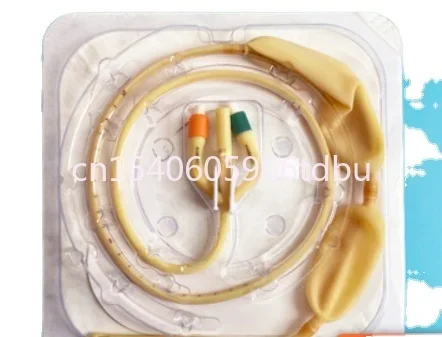 Double-Balloon Gastric Tube Double-Balloon Catheter for Single Use Three-Cavity Two-Balloon Tube Three-Cavity