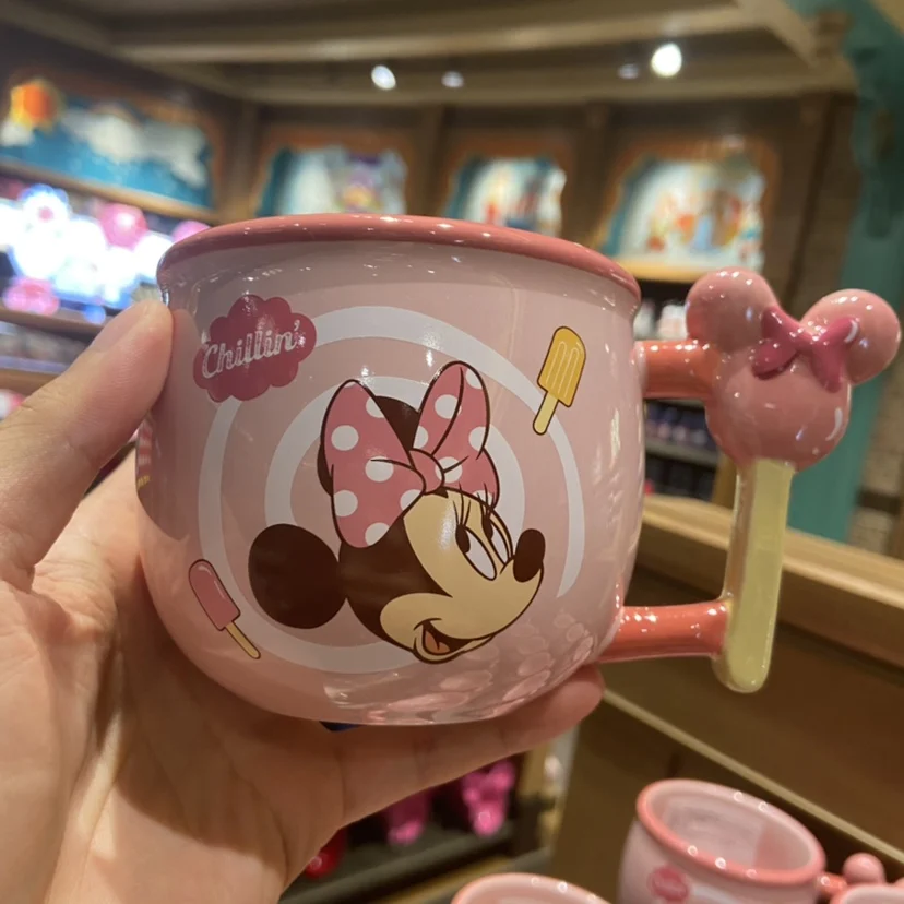 

Disney Stitch Mug Minnie Mouse Ceramic Cup Winnie the Pooh Drinking Cup Donald Duck Cup