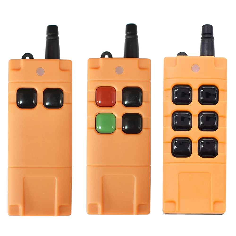 2000m Long Distance Range High Power RF 2/4/6 Buttons Wireless Remote Control Transmitter 433 MHz Relay Switch Light