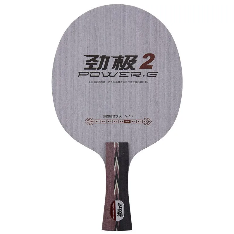 

Original DHS POWER G PG 2 Table Tennis Blade (5 Ply Wood Loop Offensive) PG2 Racket Ping Pong Bat Paddle