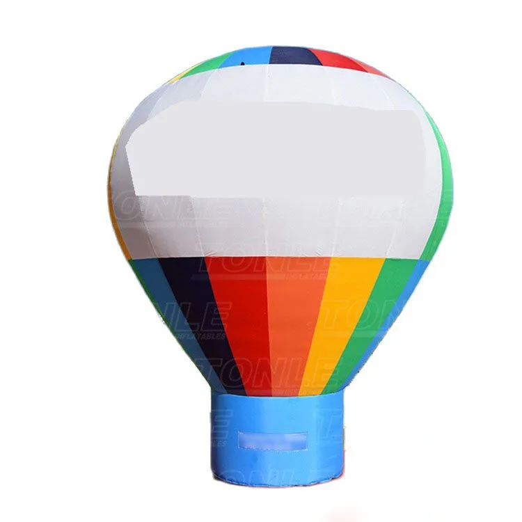 Hurtowy, kolorowy, dmuchany balon powietrzny o długości 6m do reklamy