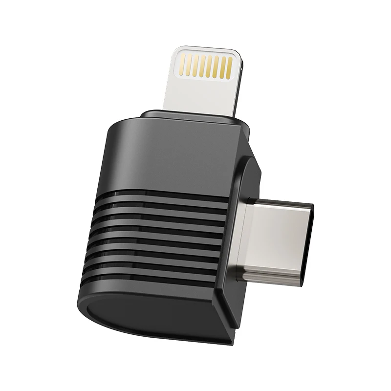 Ulanzi A100 Type-c to Lightning Adapter for Iphone 12 11 10 9 8 /J12 MIC Receiver for Android Iphone