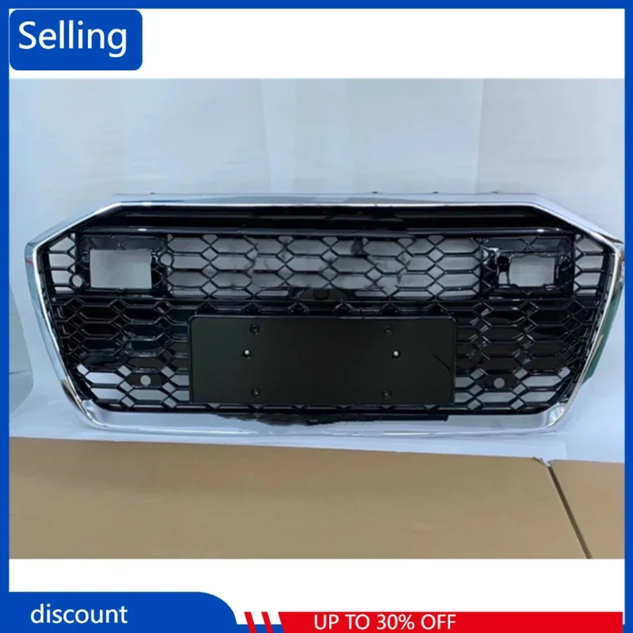 Suitable for Audi A6 / S6 C8 2019 2020 with ACC car front bumper grille center grille (RS6 style dedicated) fast ship