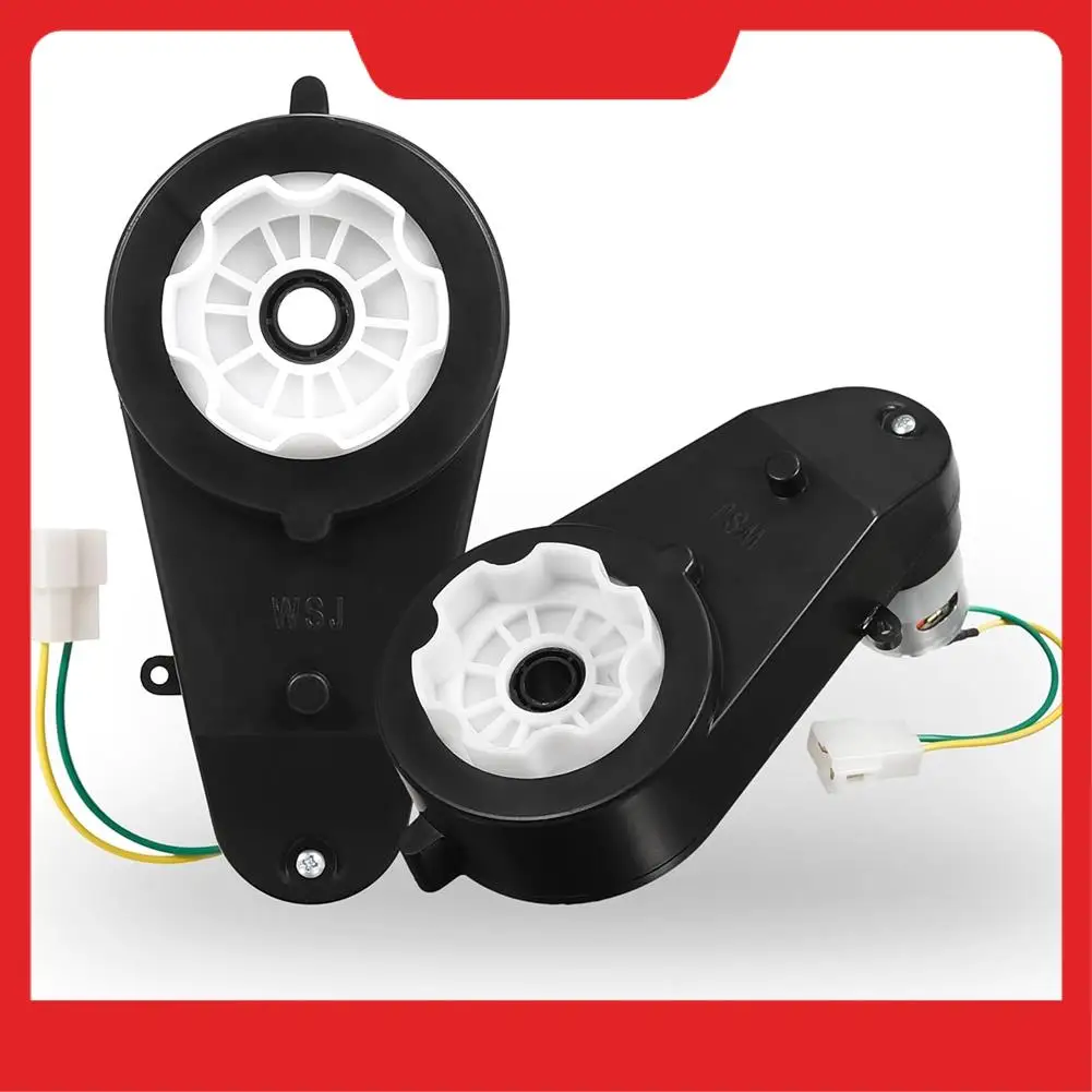 Replacement Parts(2Pcs) For Kids Ride On Car- 24V For Kids Electric Vehicle Gears Box 24V 45000RPM RS555
