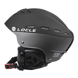 LOCLE Men Skiing Helmet Women Children Boys Girls Ski Helmet Skating Skateboard Snowmobile Motorcycle Helmets Size 52-64cm