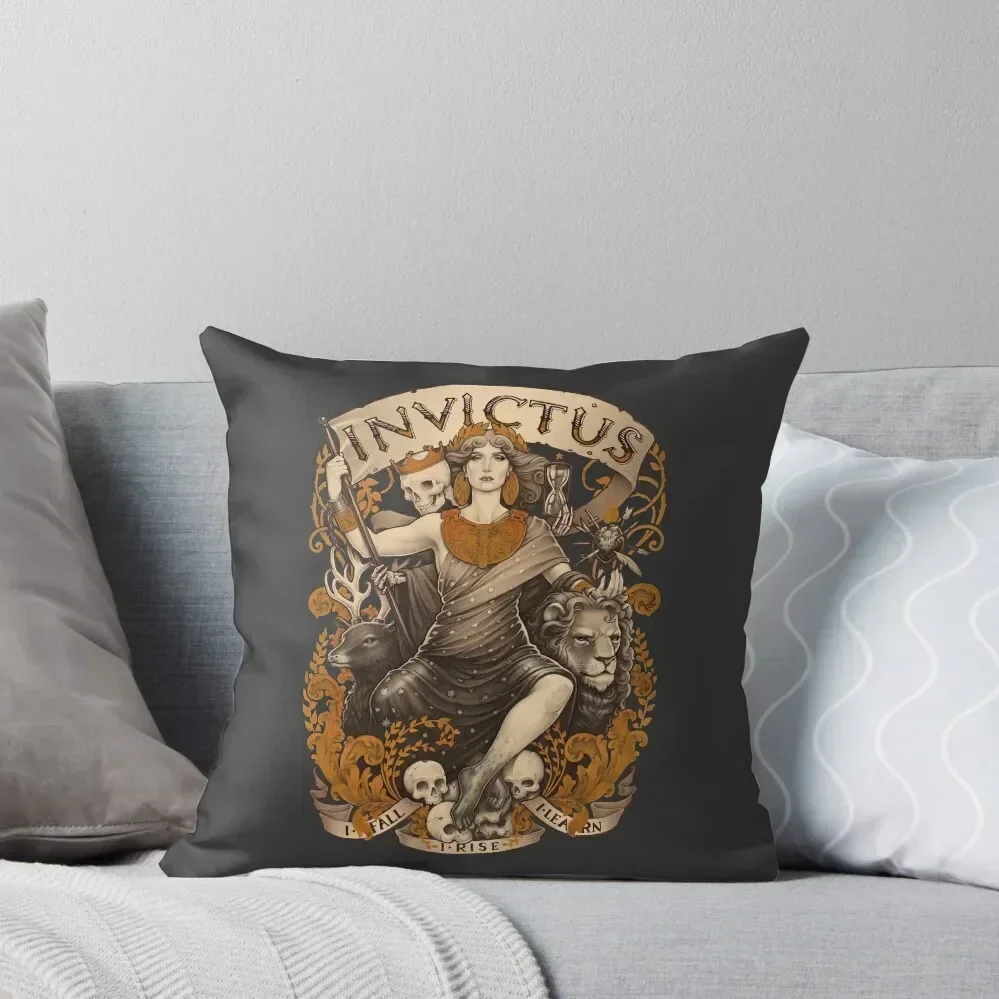 INVICTUS Throw Pillow Christmas Pillow Covers Pillow Covers Decorative
