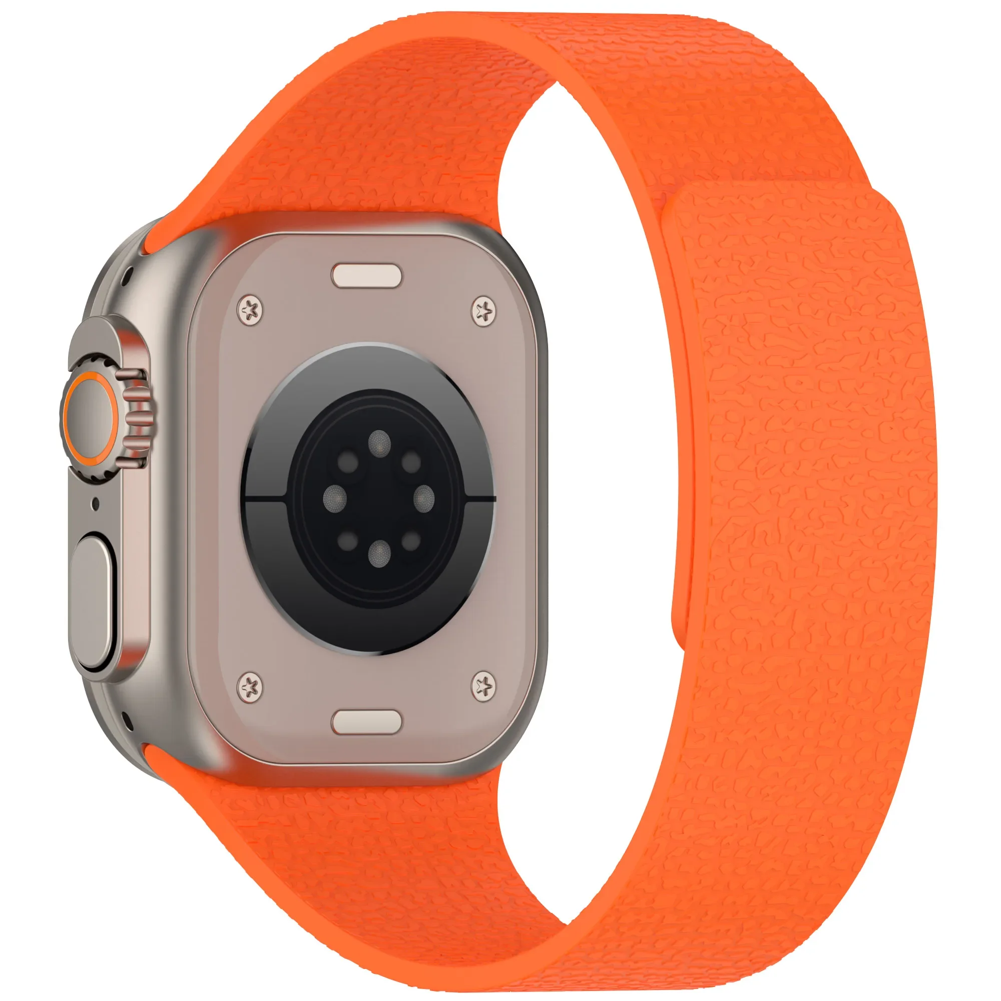 Magnetisches Sportarmband für Apple Watch Ultra 2 49mm 45mm 44 42mm 38 40 41 Silikonarmband für iWatch Series 9 8 7 6 5 4 SE 3 – Detail 3