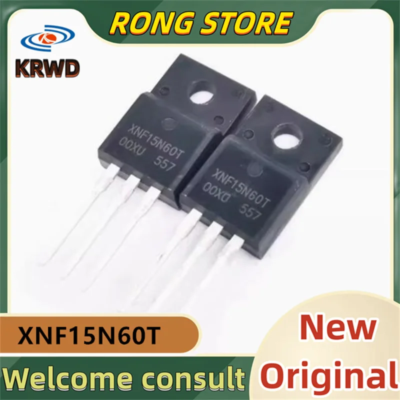 10PCS XNF15N60T New Original XNF15N60 TO220F 15A/600V