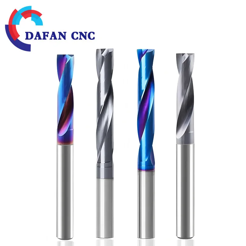

2-12mm Flat Bottom Carbide Drill Bit, Long Length Hole Drilling Tool for Precision Machining & Industrial Use