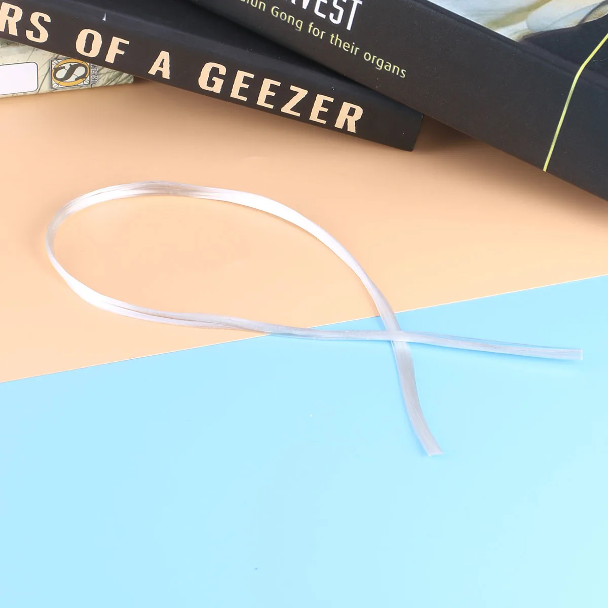 1 قطعة 50 سنتيمتر الألياف الزجاجية القوية لملحقات الأظافر سهلة الاستخدام لكل من الخبراء والمبتدئين الأظافر البيضاء الألياف الزجاجية #5