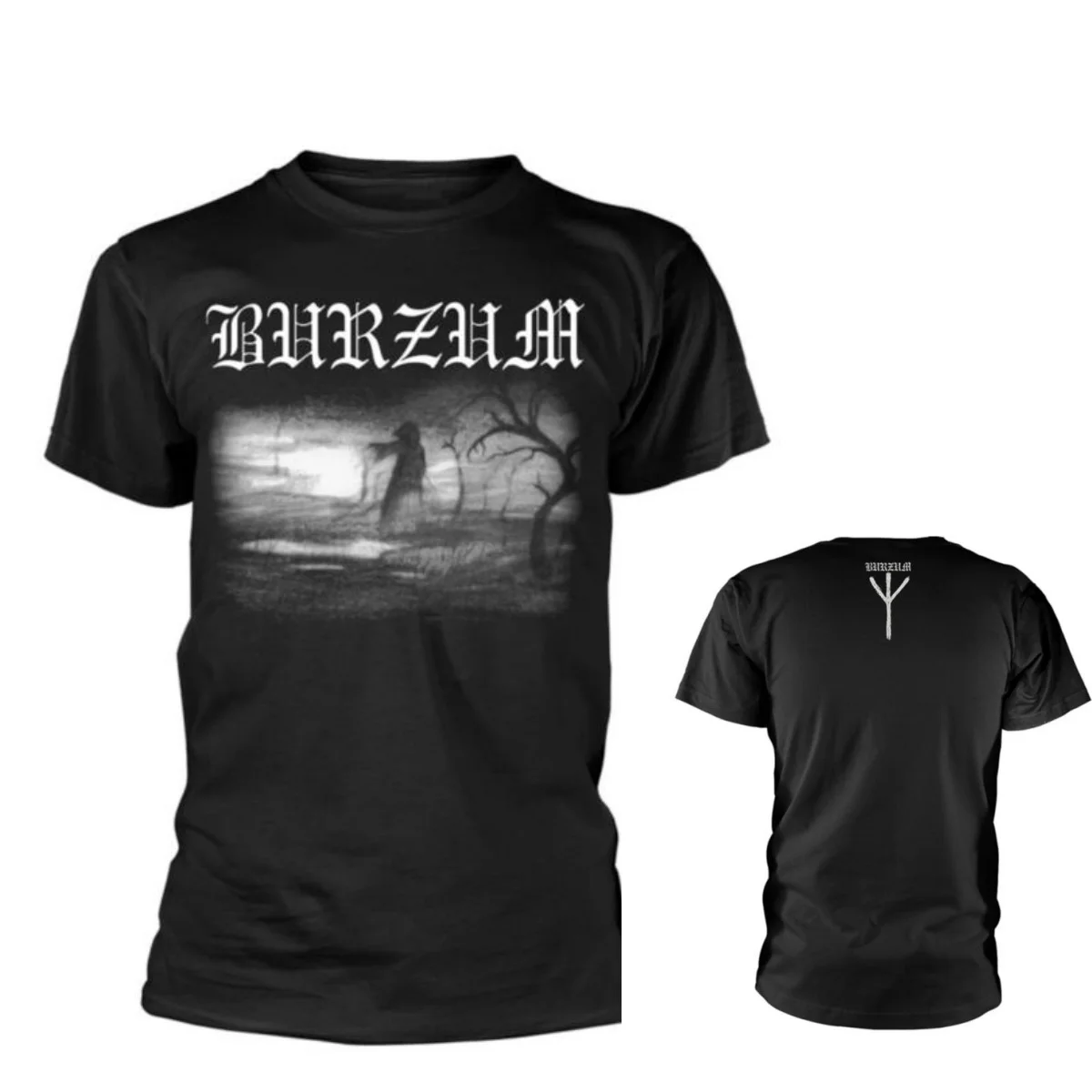Burzum Aske 2013 Band T-Shirt Cotton Graphic Tee Men Women Summer Streetwear