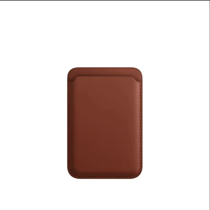 Officiële Magsafe 1:1 lederen portemonnee met magnetische kaarthouder, hoes voor iPhone 18 Pro 17 16 15 Pro Max, Samsung, inclusief doos.