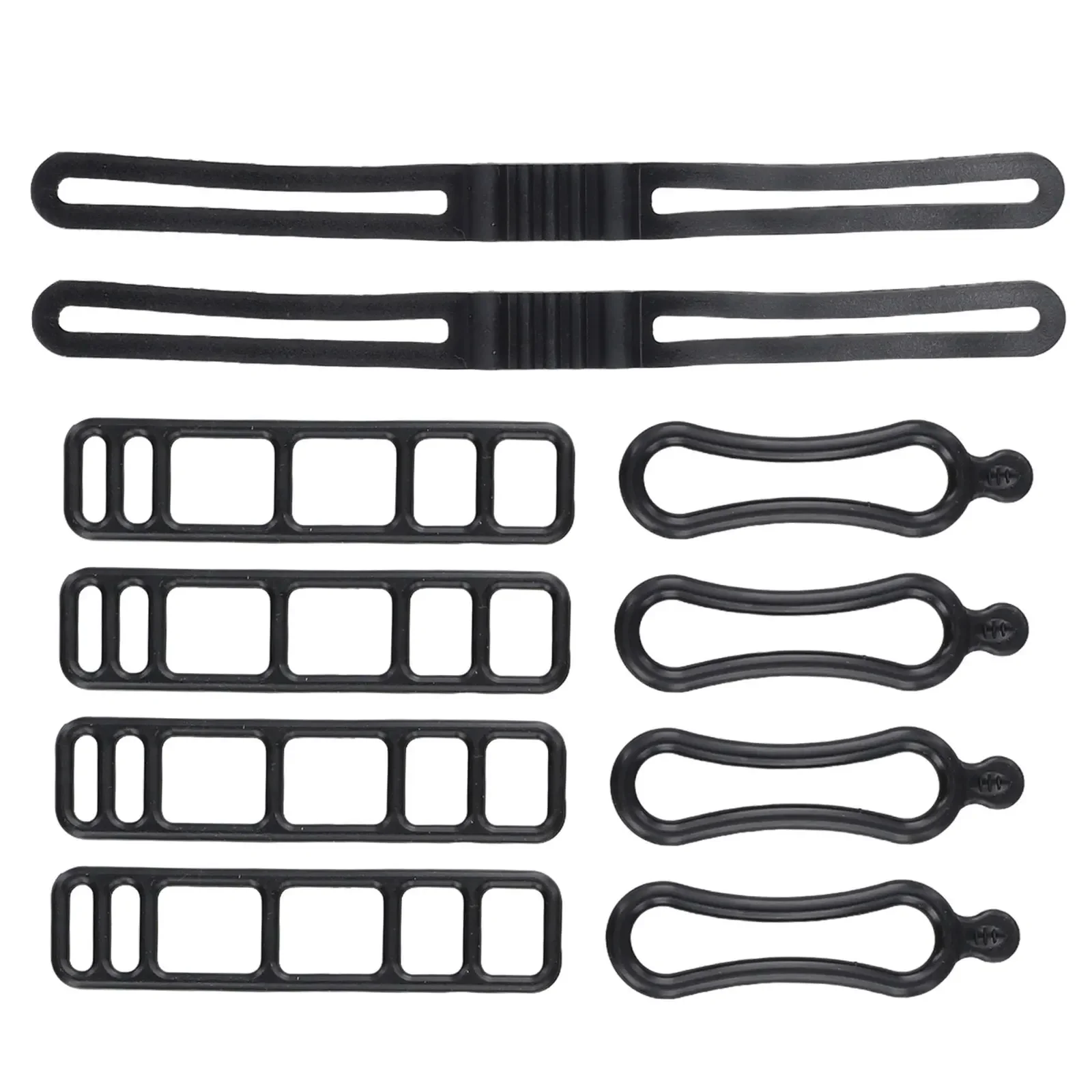 

Bike Silicone Mount Band Bicycle Light Rubber Strap For Headlight Taillight Silicone Mount Band 10pcs Accessories