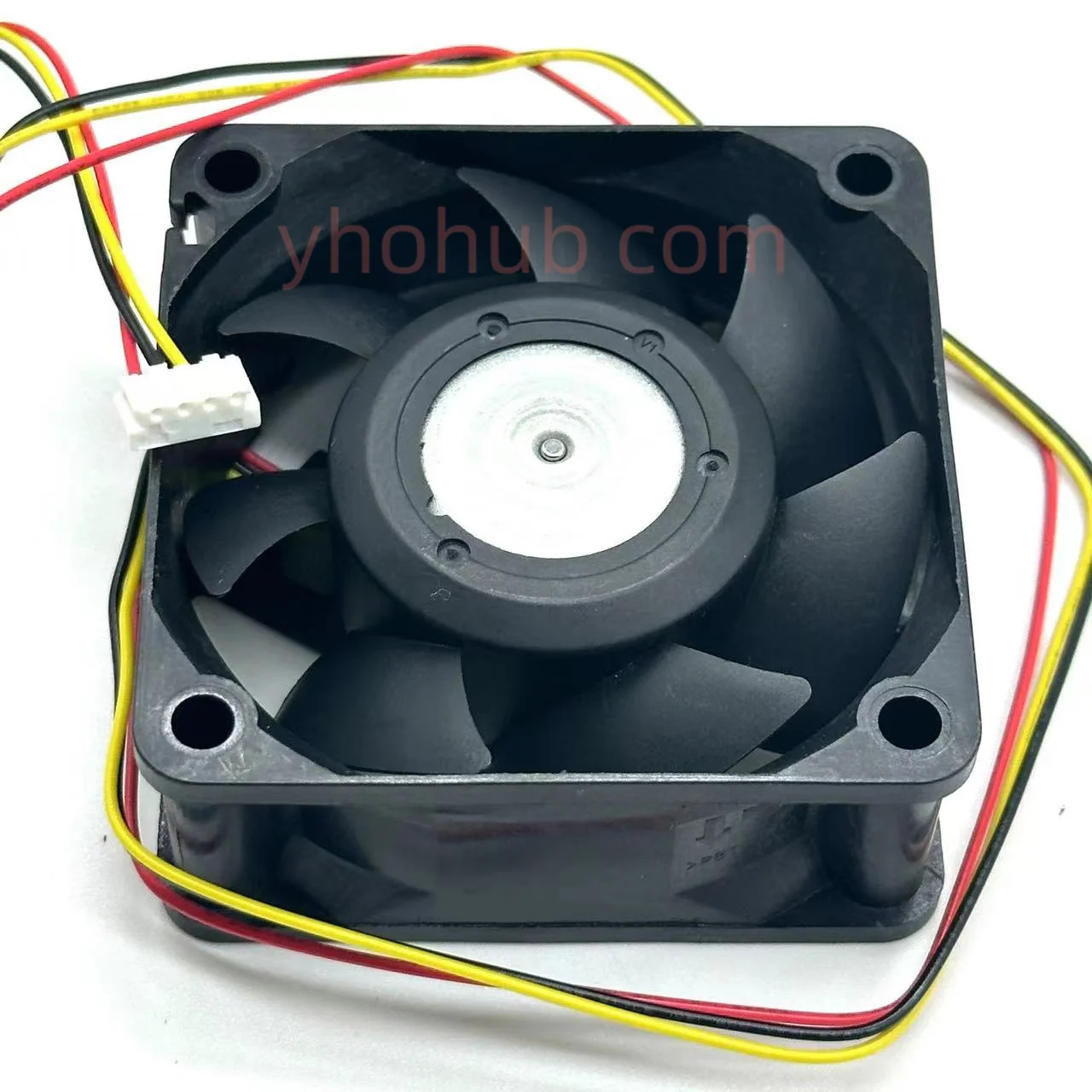 Nidec U60T24MS7A7-53J104 DC 24V 0.13A 60x60x25mm 3-Wire Server Cooling Fan