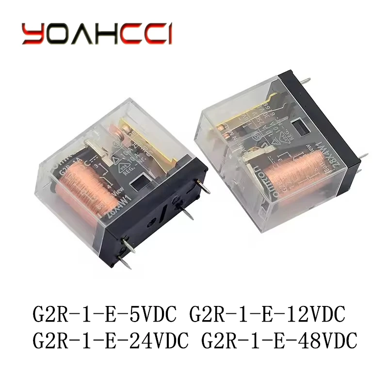 10PCS/Lot G2R-1-E-5VDC 、G2R-1-E-12VDC 、G2R-1-E-24VDC 、G2R-1-E-48VDC DIP-8 New Original Power Relay G2R-1-E-DC12V DC24V