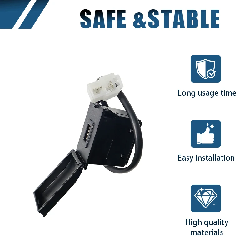 NEW HNROCK USB Charging Module USB Charging Port 12V/24V 2.1A for Yutong KingLong Bus Spare Parts