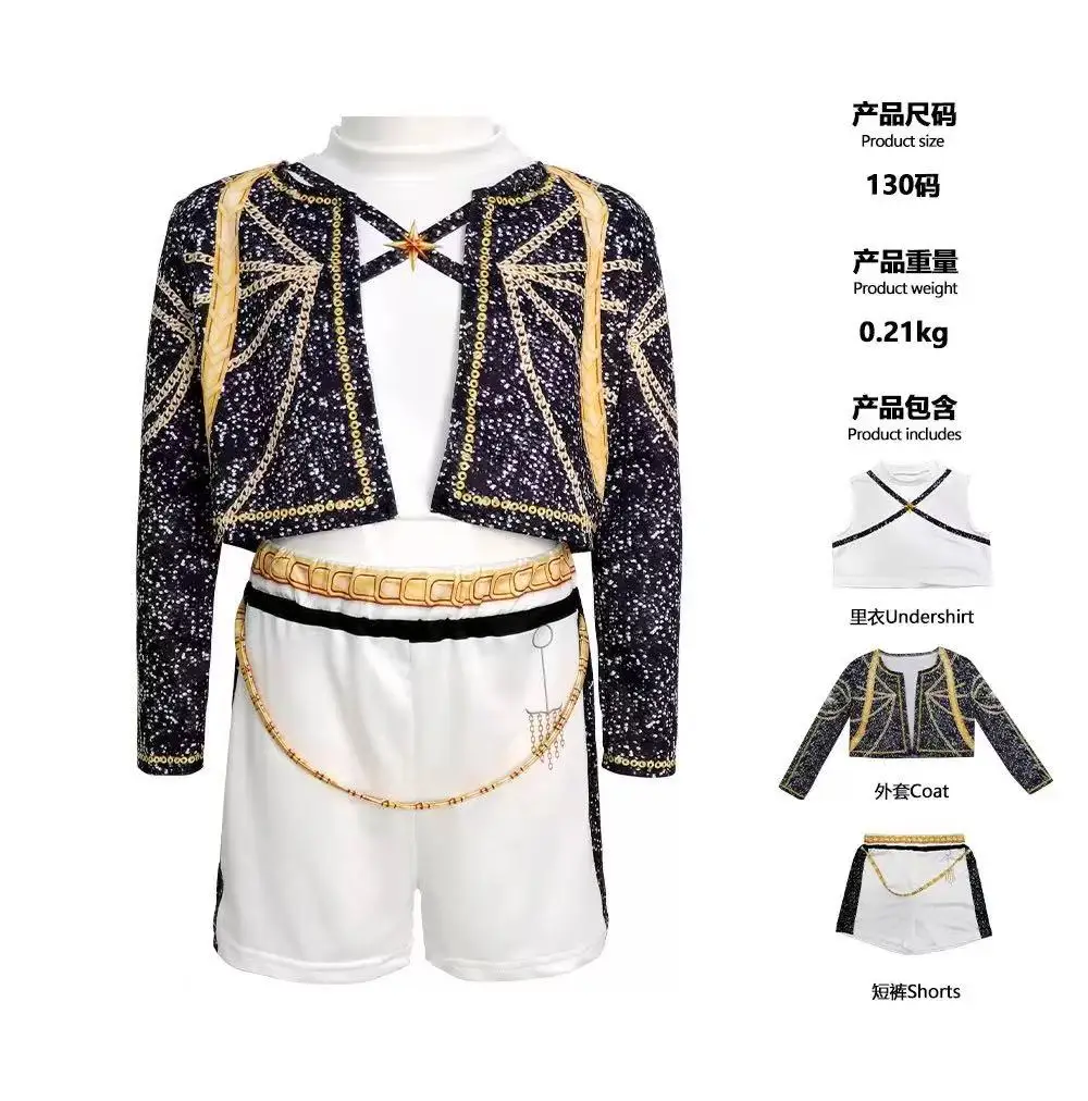 2025 NOWE Stroje K-Pop Demon Hunters Zoey Rumi Mira na Halloween, przebranie, cosplay, wirtualny idol, strój na imprezę filmową dla dziewczynek