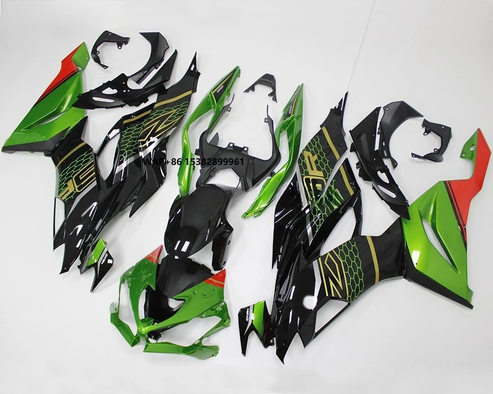 

For Ninja ZX-6R 2019 2020 2021 2022 ABS Body Kit ZX6R 636 19 20 21 22 ZX636 Green Aftermarket Motorcycle Fairing