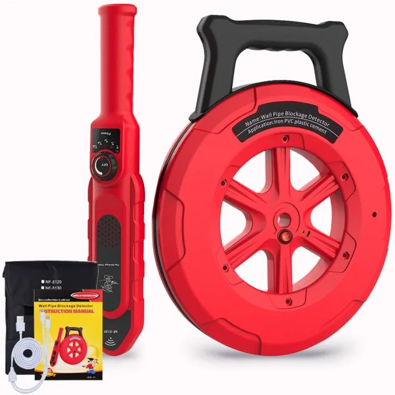 

Pipe Blockage Detector, Water Pipe Locator Underground Diagnostic-Tool Wall Scanner Pipeline Blocking Clogging Scanner Plumbers
