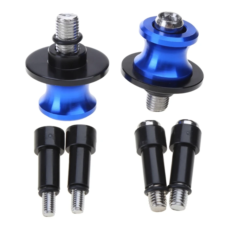 M6 Aluminum Alloy Swingarm Spools Rear Stand Screws Sliders Motorcycle Accessories Swingarm Stand Paddock