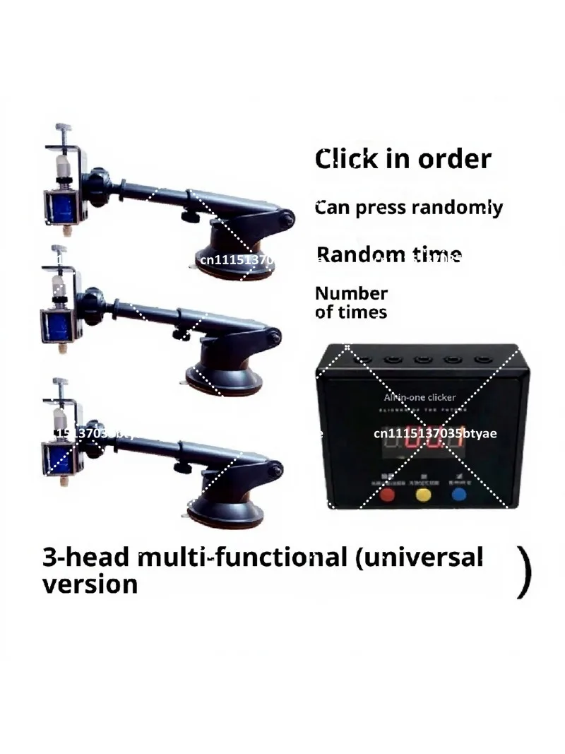 Auto Clicker for Games, Random Clicker Mouse and Keyboard, 0.01-9999min Timer, USB Plug and Play Gaming Accessory