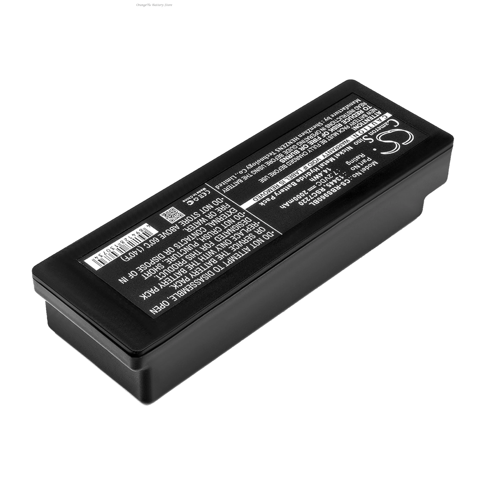 Replacement 7.2V 2000mAh Crane Remote Control Battery for Scanreco 590 592 960 790 Cifa Effer Fassi HMF RC400 RC590 RC960