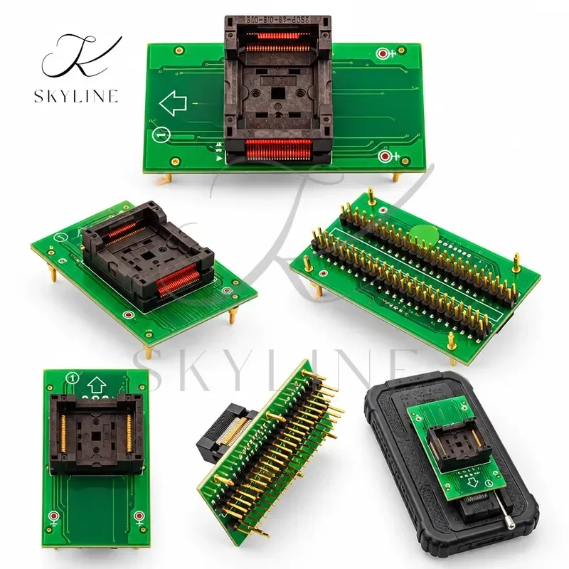 T76 Programmer Adapter TSOP32 40 48 To DIP48 ZIF Socket T76 F48 05 001