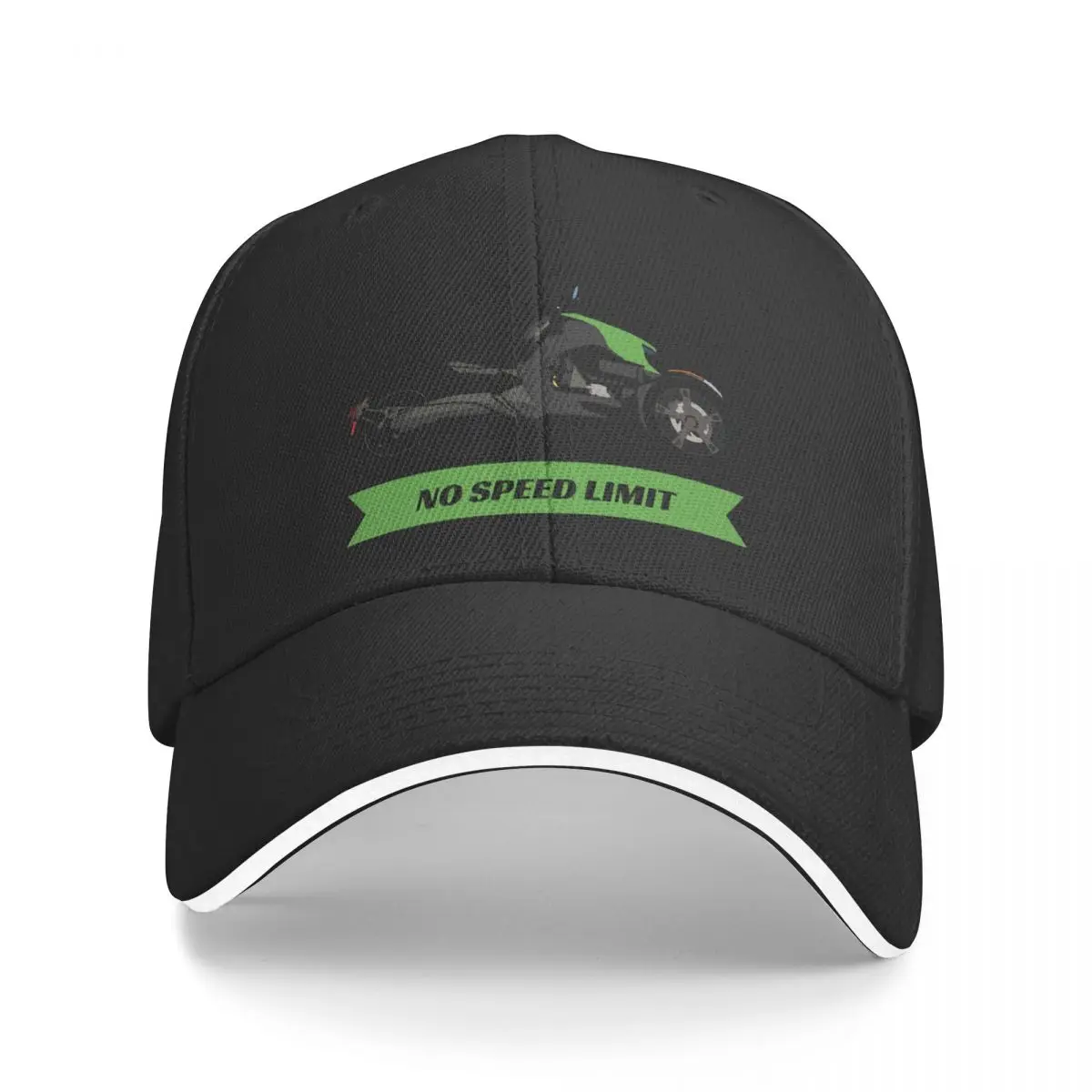 

Can-Am Ryker green No Speed Limit Baseball Cap Military Tactical Cap Rave Trucker Hat Women's Golf Clothing Men's