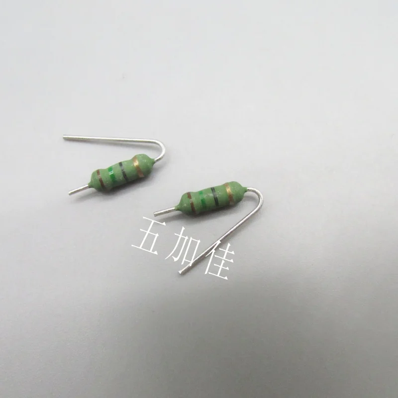 10-100pcs 15RJ KNP 1W 15R 15 ohms 5% color ring resistor wire winding resistor 3.5 * 9 copper pin